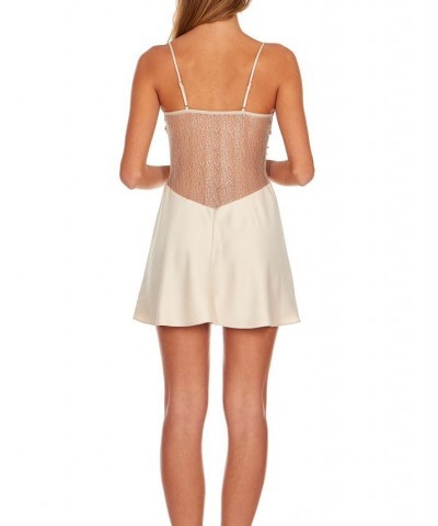 Showstopper Lingerie Chemise Nightgown Tan/Beige $42.70 Sleepwear