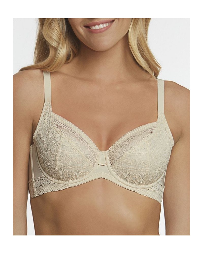 Women's Tessa Lace Full Figure T-shirt Bra Tan/Beige $36.50 Bras