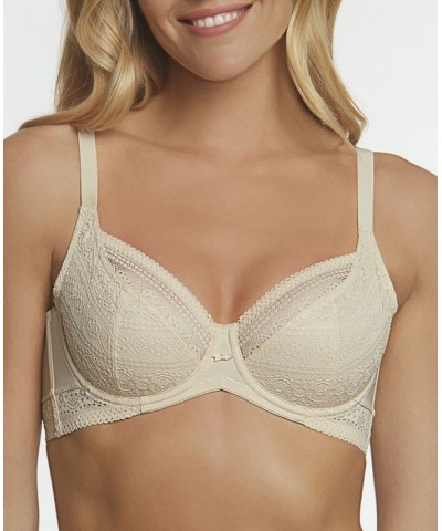 Women's Tessa Lace Full Figure T-shirt Bra Tan/Beige $36.50 Bras