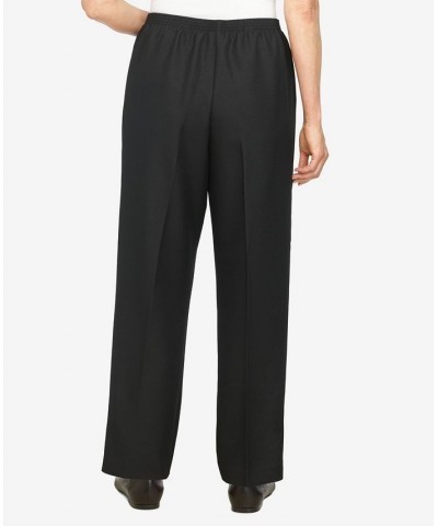 Plus Size Classic Pull-On Straight-Leg Regular Length Pants Black $24.68 Pants