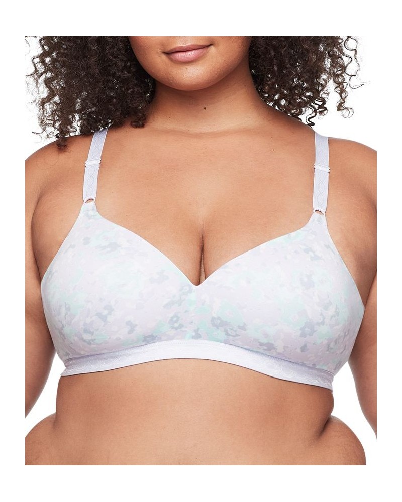 Warners Cloud 9 Super Soft Wireless Lightly Lined Comfort Bra 1269 Aurora Glowing Watercolor $13.24 Bras