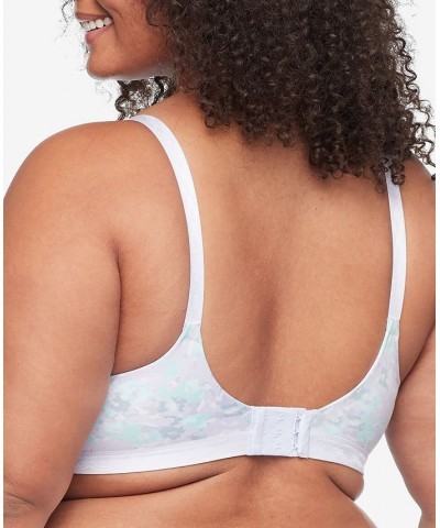 Warners Cloud 9 Super Soft Wireless Lightly Lined Comfort Bra 1269 Aurora Glowing Watercolor $13.24 Bras