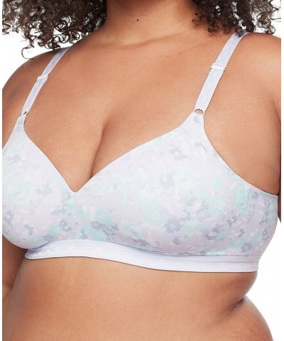 Warners Cloud 9 Super Soft Wireless Lightly Lined Comfort Bra 1269 Aurora Glowing Watercolor $13.24 Bras