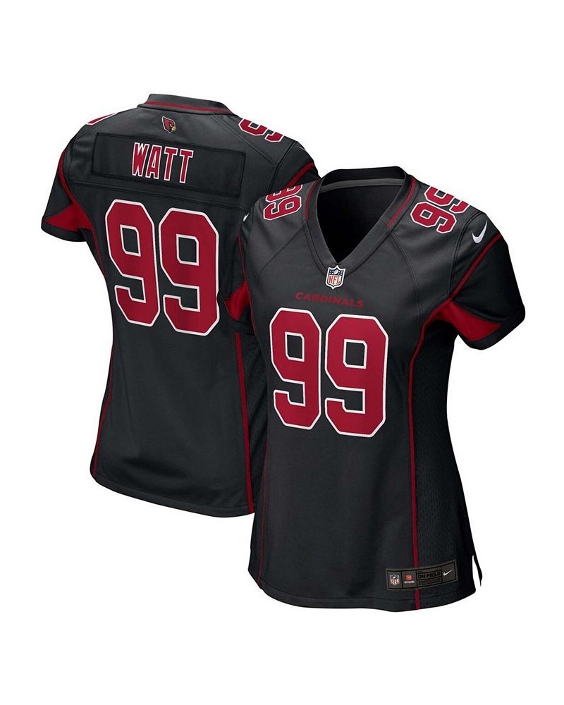 Women's J.J. Watt Black Arizona Cardinals 2nd Alternate Game Jersey Black $68.60 Jersey