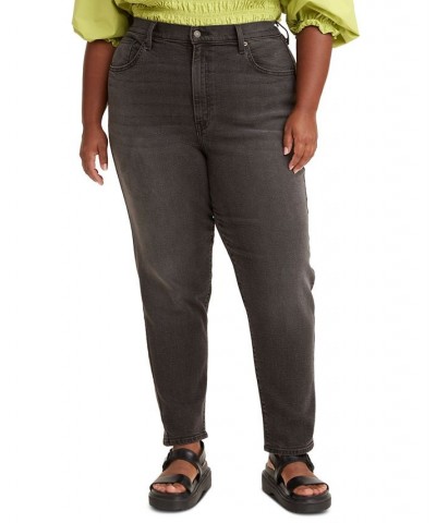 Trendy Plus Size Women's High-Waisted Mom Jeans Say No Go $22.12 Jeans