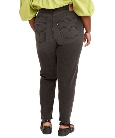 Trendy Plus Size Women's High-Waisted Mom Jeans Say No Go $22.12 Jeans