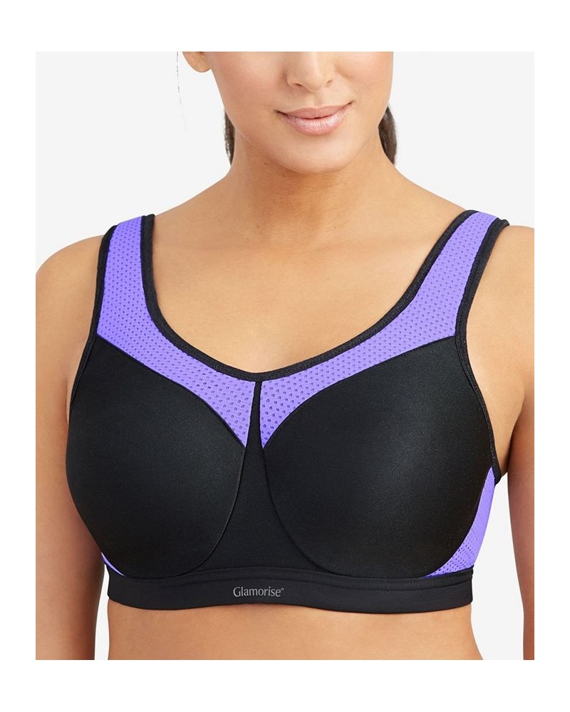 Women's Sport High Impact Wonderwire Bra Black $30.15 Bras