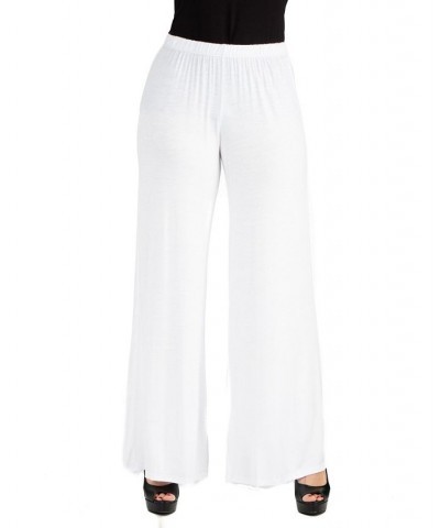 Women's Palazzo Pants White $21.55 Pants