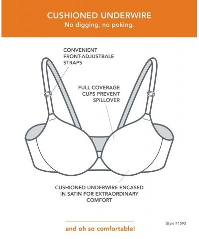 Warners This Is Not A Bra™ Cushioned Underwire Lightly Lined T-Shirt Bra 1593 Toasted Almond (Nude 4) $12.74 Bras