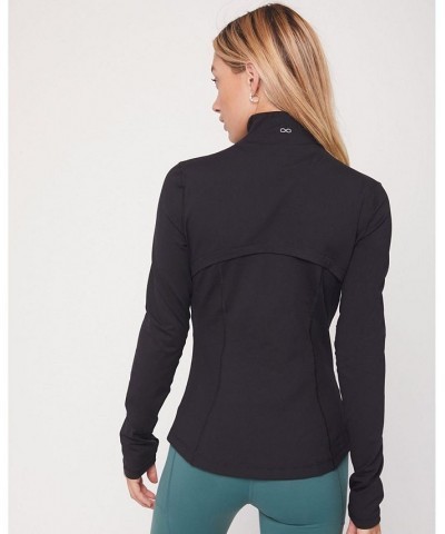 Gen XYZ Zip Up Track Jacket for Women Metropolis black $44.84 Jackets