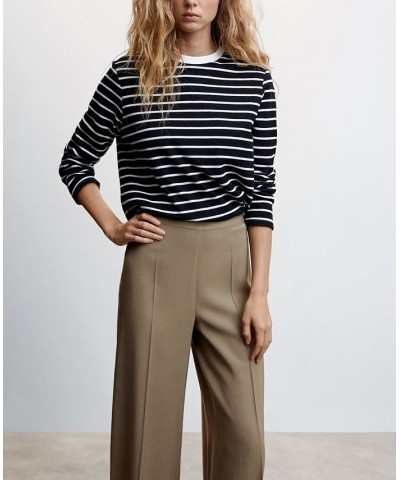 Women's High-Waist Palazzo Pants Tan/Beige $26.40 Pants