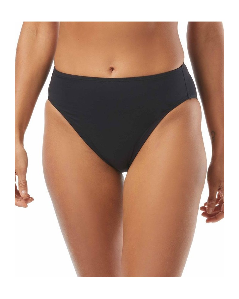 High Waist Bikini Bottoms Black $26.24 Swimsuits