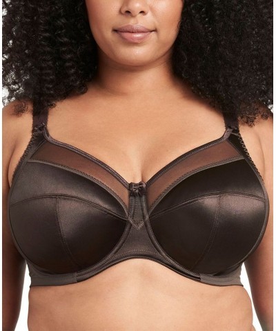 Plus Size Keira Underwire Bra Chocolate $31.62 Bras