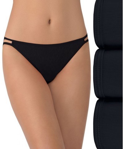 3 Pack Illumination String Bikini Panty Blk Multi $18.64 Panty