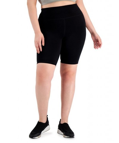 Ideology Plus Size Bike Shorts Deep Black $14.84 Shorts