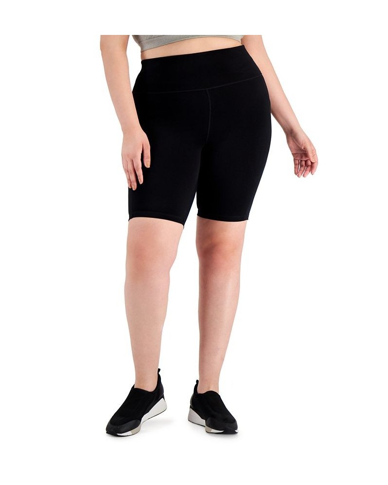 Ideology Plus Size Bike Shorts Deep Black $14.84 Shorts