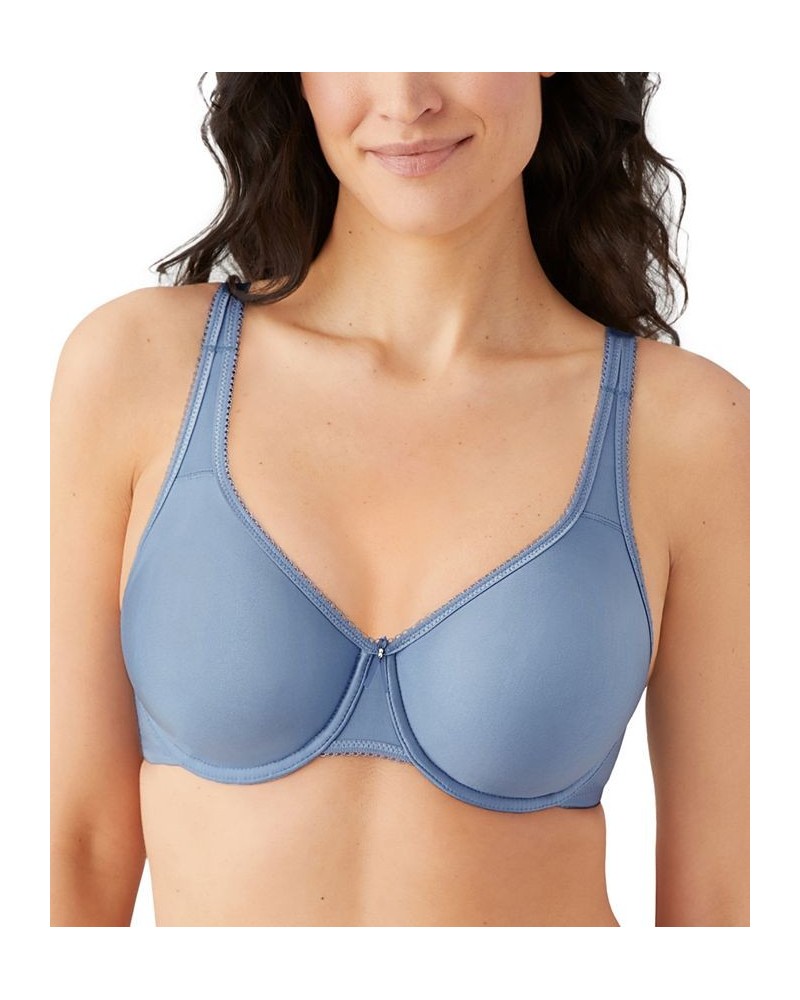 Basic Beauty Full-Figure Underwire Bra 855192 Up To H Cup Country Blue $20.21 Bras