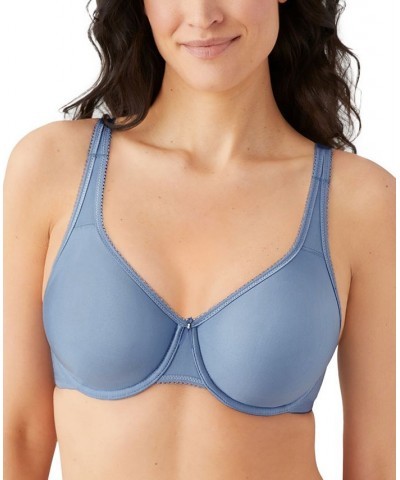 Basic Beauty Full-Figure Underwire Bra 855192 Up To H Cup Country Blue $20.21 Bras