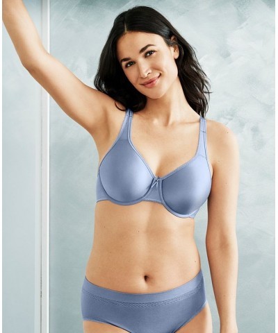 Basic Beauty Full-Figure Underwire Bra 855192 Up To H Cup Country Blue $20.21 Bras