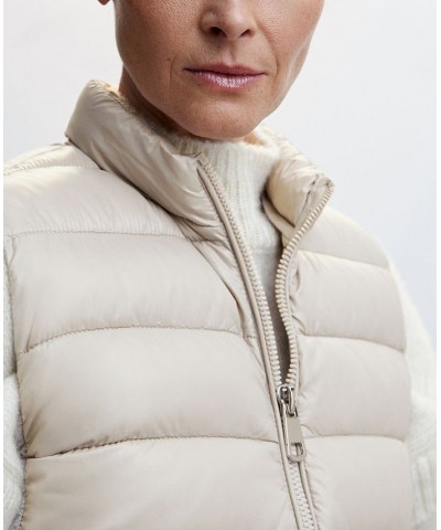 Women's Ultra-Light Quilted Gilet Gray $33.59 Jackets