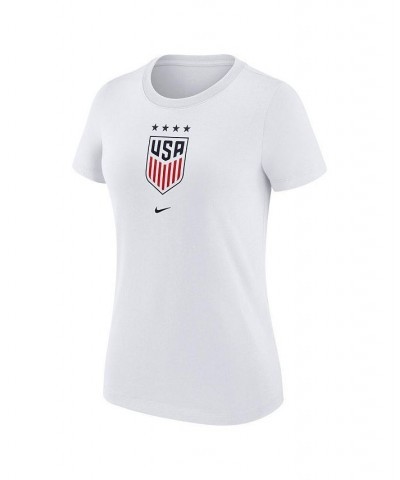 Women's White USWNT Crest T-shirt White $22.79 Tops