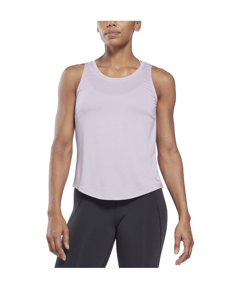 Women's Activchill+DreamBlend Tank Top Purple $12.60 Tops