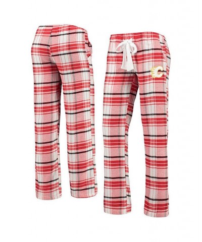 Women's Red Black Calgary Flames Accolade Flannel Pants Red, Black $25.64 Pajama
