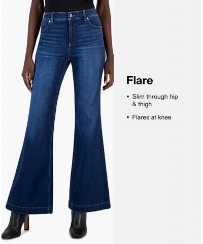 Petite Flared-Leg Sailor Jeans Angel Blue Wash $51.15 Jeans