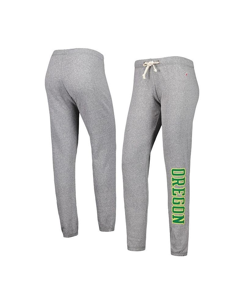 Women's Heather Gray Oregon Ducks Victory Springs Tri-Blend Jogger Pants Heather Gray $31.50 Pants