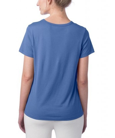 Women's Modal Tri-Blend Crew T-shirt Heritage Royal $13.99 Tops