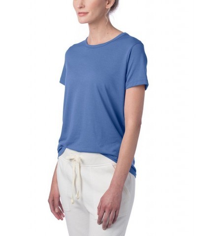 Women's Modal Tri-Blend Crew T-shirt Heritage Royal $13.99 Tops