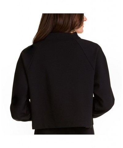 Adult Women Phoebe Mock Knit Black $46.86 Sweatshirts