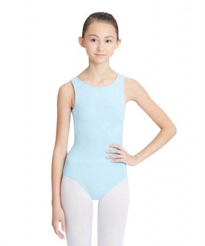 High-Neck Tank Leotard Royal $19.38 Tops