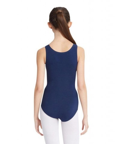 High-Neck Tank Leotard Royal $19.38 Tops