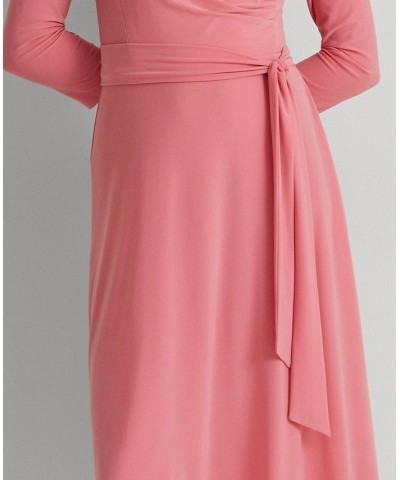 Surplice Jersey Dress Pink $51.15 Dresses