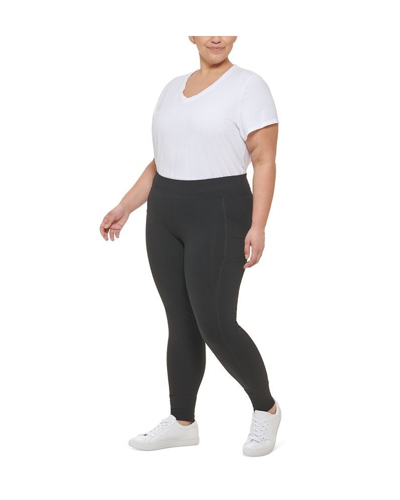 Plus Size Full length Leggings Black $17.89 Pants