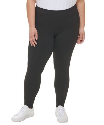 Plus Size Full length Leggings Black $17.89 Pants