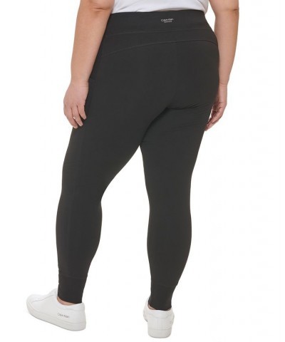 Plus Size Full length Leggings Black $17.89 Pants