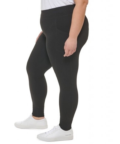 Plus Size Full length Leggings Black $17.89 Pants