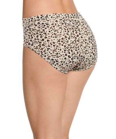 Cotton Stretch Hipster Underwear 1554 Leopard Skies $9.12 Panty