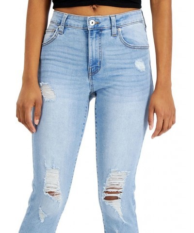 Juniors' Curvy Skinny Ankle Jeans Metallurgy $11.70 Jeans