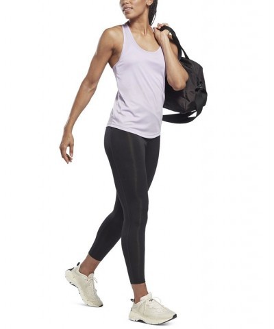 Women's Workout Ready Mesh Tank Top Purple $11.70 Tops