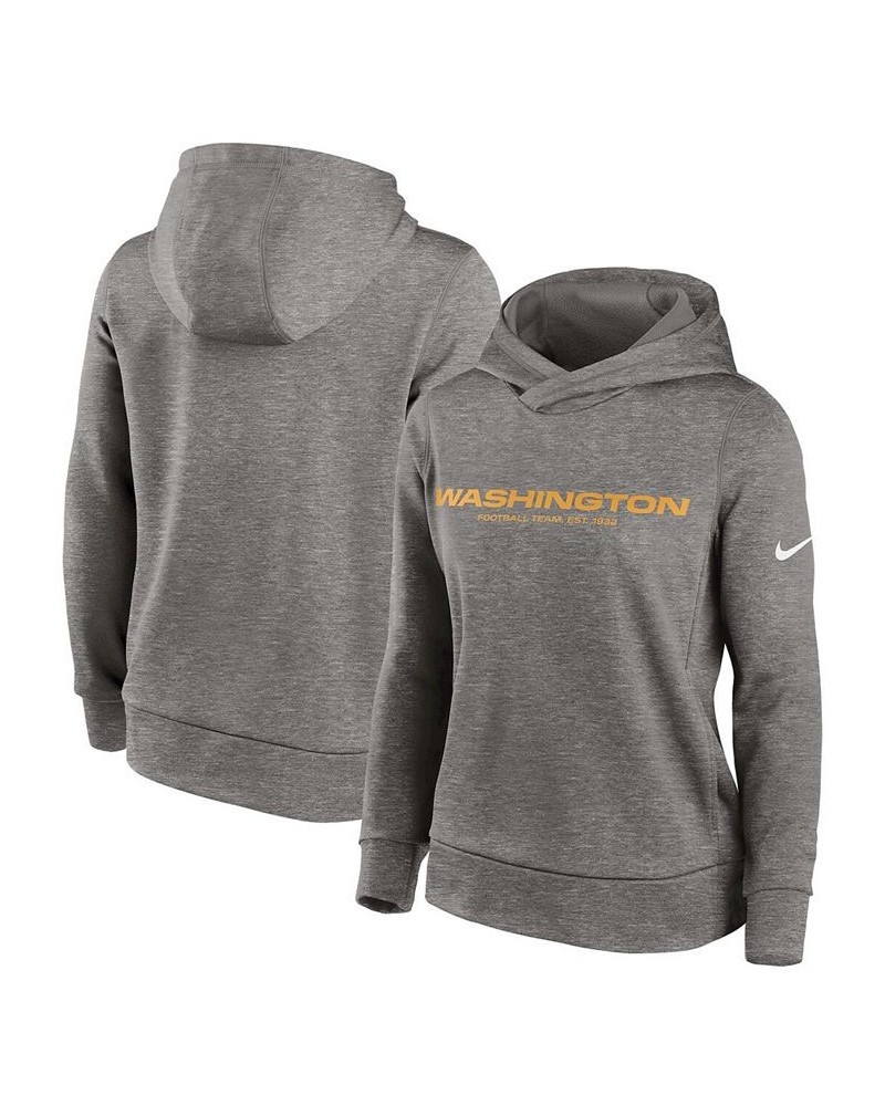 Women's Heather Charcoal Washington Football Team Performance Pullover Hoodie Heather Charcoal $39.95 Sweatshirts