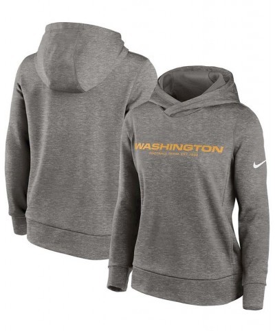 Women's Heather Charcoal Washington Football Team Performance Pullover Hoodie Heather Charcoal $39.95 Sweatshirts