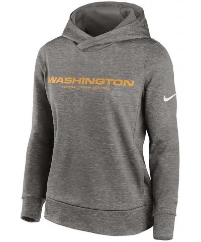 Women's Heather Charcoal Washington Football Team Performance Pullover Hoodie Heather Charcoal $39.95 Sweatshirts