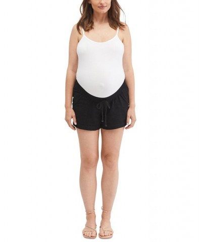 Under Belly Maternity Shorts Black $24.08 Shorts