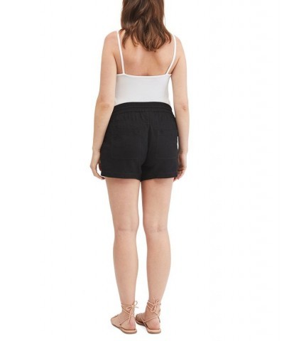 Under Belly Maternity Shorts Black $24.08 Shorts