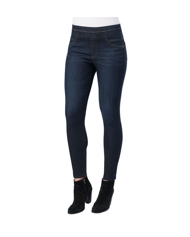 Women's AB Solution High Rise Pull On Ankle Jeans In Indigo $36.08 Jeans