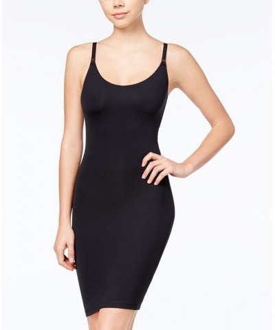 Women's Hollywood Socialight Slip 2351 Black $27.90 Shapewear