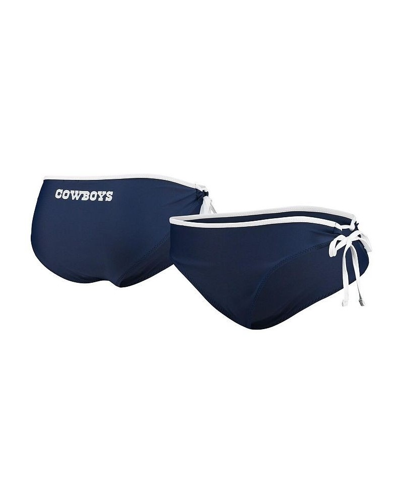 Women's Navy Dallas Cowboys Perfect Match Bikini Bottom Navy $24.93 Swimsuits